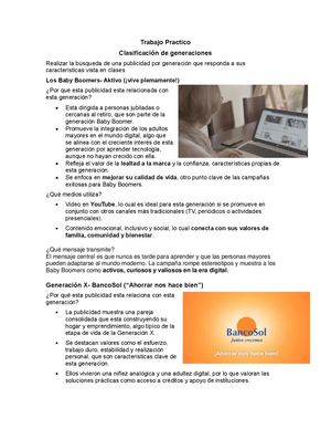 Clasificacion De Generaciones