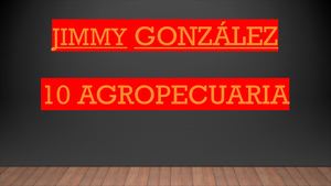 Jimmy González(1)