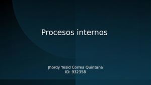 Procesos Internos