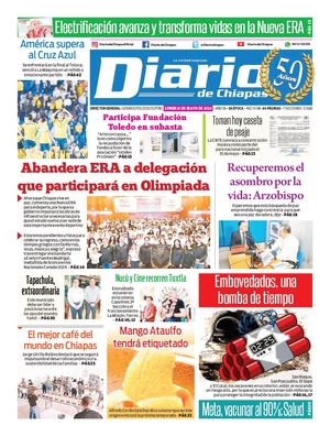 Portada, Lunes 19 De Mayo De 2025