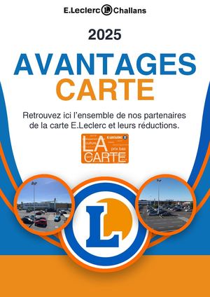 Partenaires carte E.Leclerc 2025