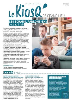 Kiosque Juin 2025