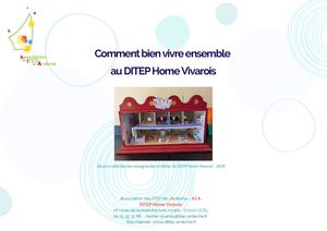 Bien Vivre Ensemble Au Ditep Home Vivarois Lecture Calameo