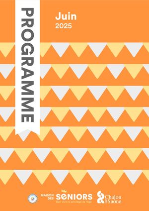 Programme Maison de Seniors juin