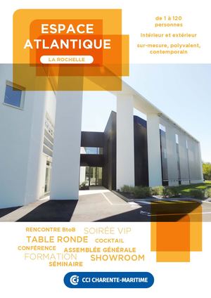 Espace Atlantique - Location de salle, bureaux, amphi... à La Rochelle