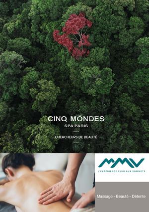 Carte des soins - Cinq Mondes - ETE 2025