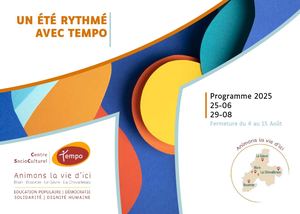 Plaquette CSC Tempo éTé 2025