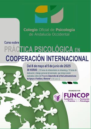 Curso Sobre Practica Psicológica En Cooperación Internacional 2025