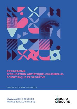Programme d'éducation artistique, culturelle, scientifique et sportive 2024-2025