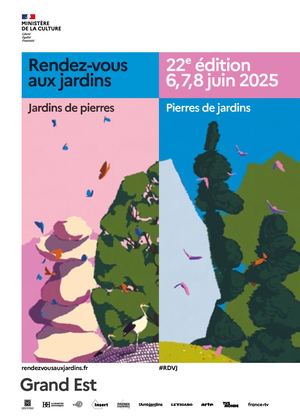 Programme Grand Est : Rendez Vous Aux Jardins 2025