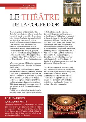 Fiche Theatre De La Coupe D'or