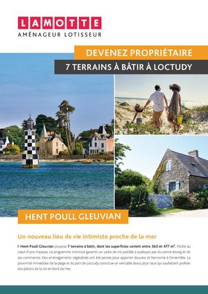 Hent Poull Gleuvian à Loctudy (29) - Terrains - Lamotte
