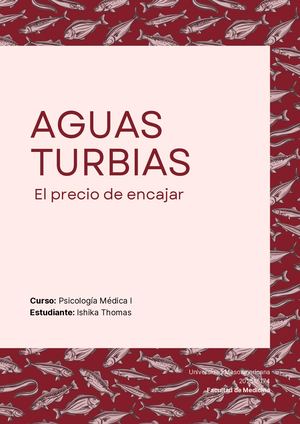 Aguas Turbias: El precio de encajar