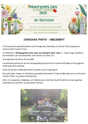 12 Réglement Du Concours Photo