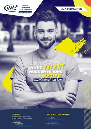 Brochure Centre de Formation des Arcs