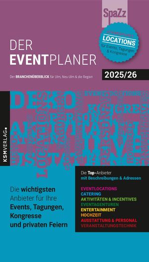 Der Eventplaner Ulm/Neu-Ulm 2025/26