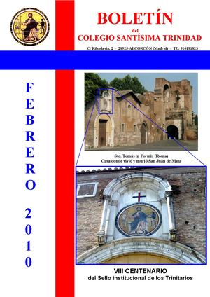 Boletín Trinitario Año 2010