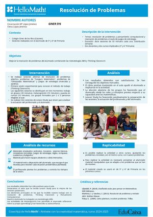 EP 5º 6º Resolución De Problemas Autoría (Giner De Los Rios, Giner 5 6) López, E M López, E
