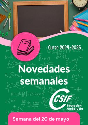 Novedades 20 Mayo 2025