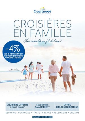 CroisiEurope Brochure Famille 2025