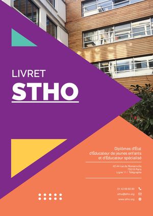 Livret Stho