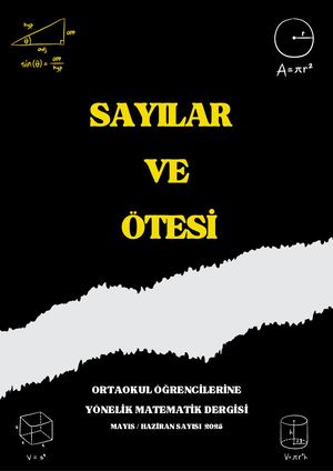 SAYILAR VE ÖTESİ MAYIS/HAZİRAN SAYISI