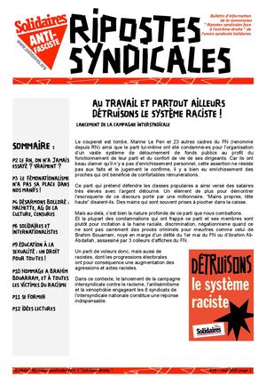 Bulletin - Riposte Syndicale n°11