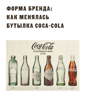 Визуальное исследование "Как менялась бутылка Coca-Cola"
