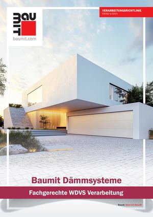 Baumit WDVS Verarbeitungsrichtlinie