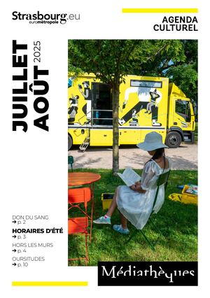 Programme des mois de juillet et août 2025