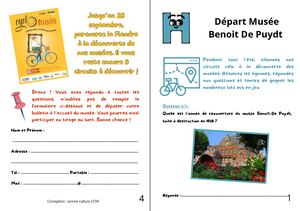 Circuit H- Départ Musée Benoit De Puydt à Bailleul