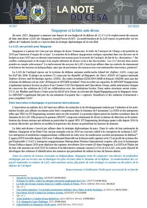 LA NOTE DU CESA n° 597