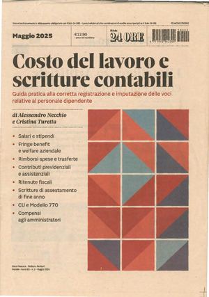 Costo Lavoro Scritture Contabilirev1