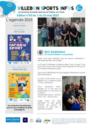 Villebon Sports Infos 83