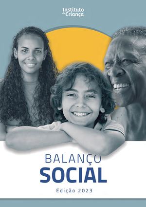 Balanço Social 2023 - Instituto da Criança