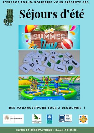 Catalogue séjours d'été 2025