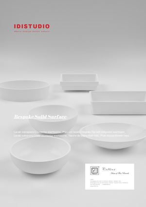 Idistudio Bespoke Solid Surface Catalogue Ita Eng Lc