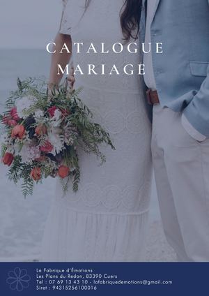 Catalogue Mariage