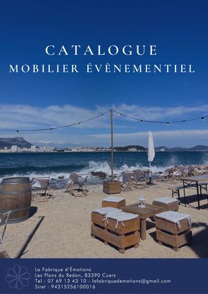 Catalogue Mobilier Évènementiel