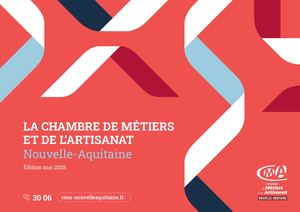 Plaquette de présentation de la CMA Nouvelle-Aquitaine