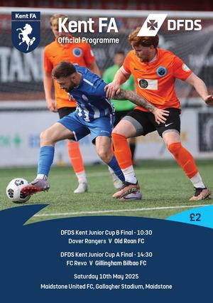 DFDS Kent Junior B & A Cup Programme