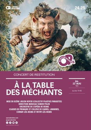 Programme À La Table Des Méchants 24.25