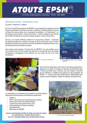 ATOUTS EPSM 71 - N°145 - Mai 2025