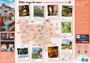 Carte Touristique Laval Agglomération 2025