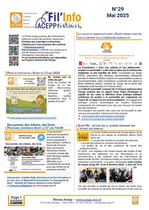 Fil'info Acepp 29 - Mai 2025
