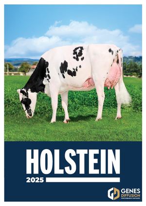 Catalogue Holstein 2025-2026 Coopérative Gènes Diffusion