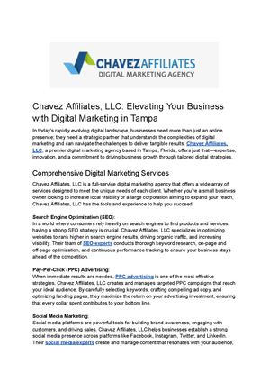 Digital Marketing Agency Tampa