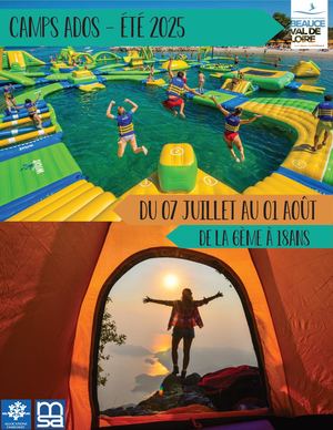 Camps Ados été 2025 - Oucques & Mer