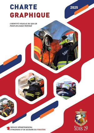 Charte graphique du SDIS 29 - 2025