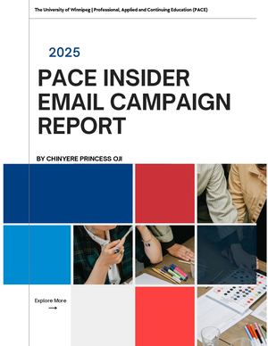 PACE Insider Email Campaign Report